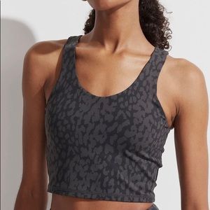 Varley let’s go walker bra shadow animal